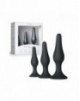 Butt Plug Set [Negro]