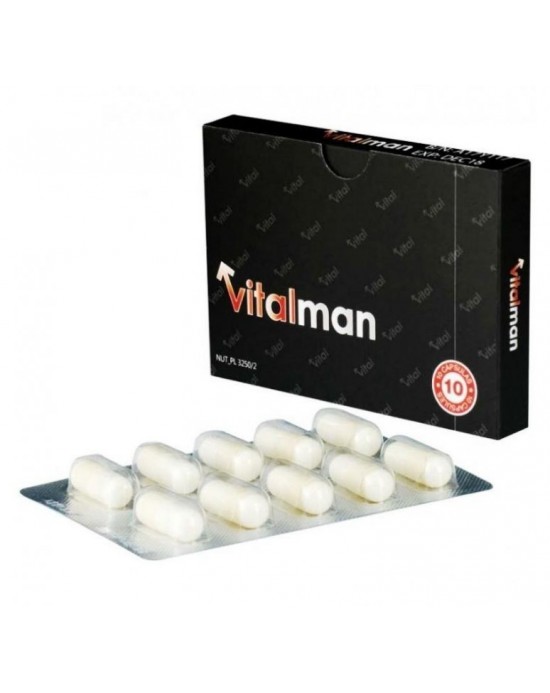 Potenciador/Erección Vitalman [10caps]