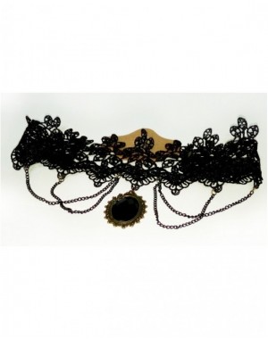 Cuello de Encaje [Negro]