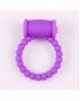 Anillo Pene Vibrador Bolitas [Lila]