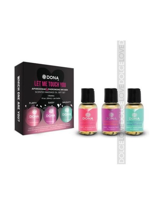 Set Aceite Perfumados para Masajes