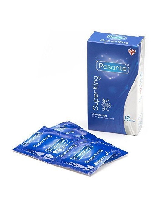 Preservativos Super King 12 Ud