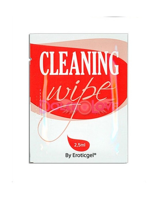 Cleaning wipe, Toallita limpiadora 2,5ml